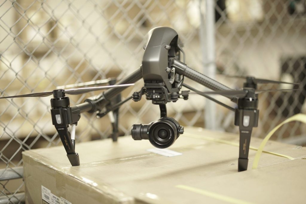 Hovershotz main drone - DJI Inspire 1 Professional black edition