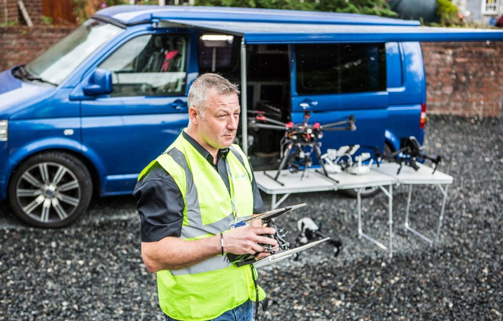Hovershotz flying a drone andy wills kendal