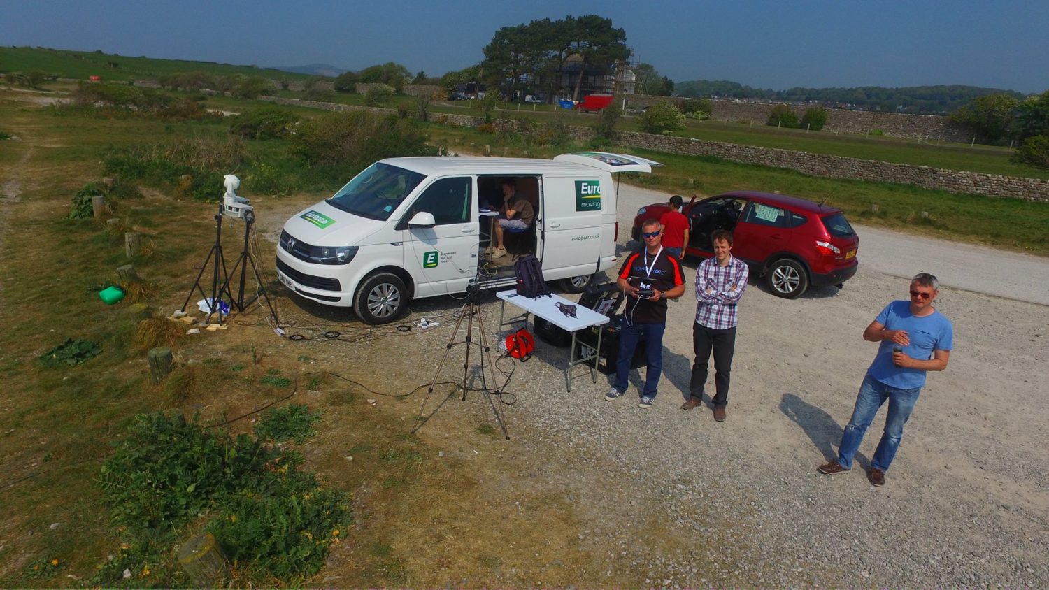 Hovershotz piloting drone to test Rinicom Sky Patriot drone detection system