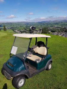 Aerial filming of Kendal Gold Course Cumbria by drone